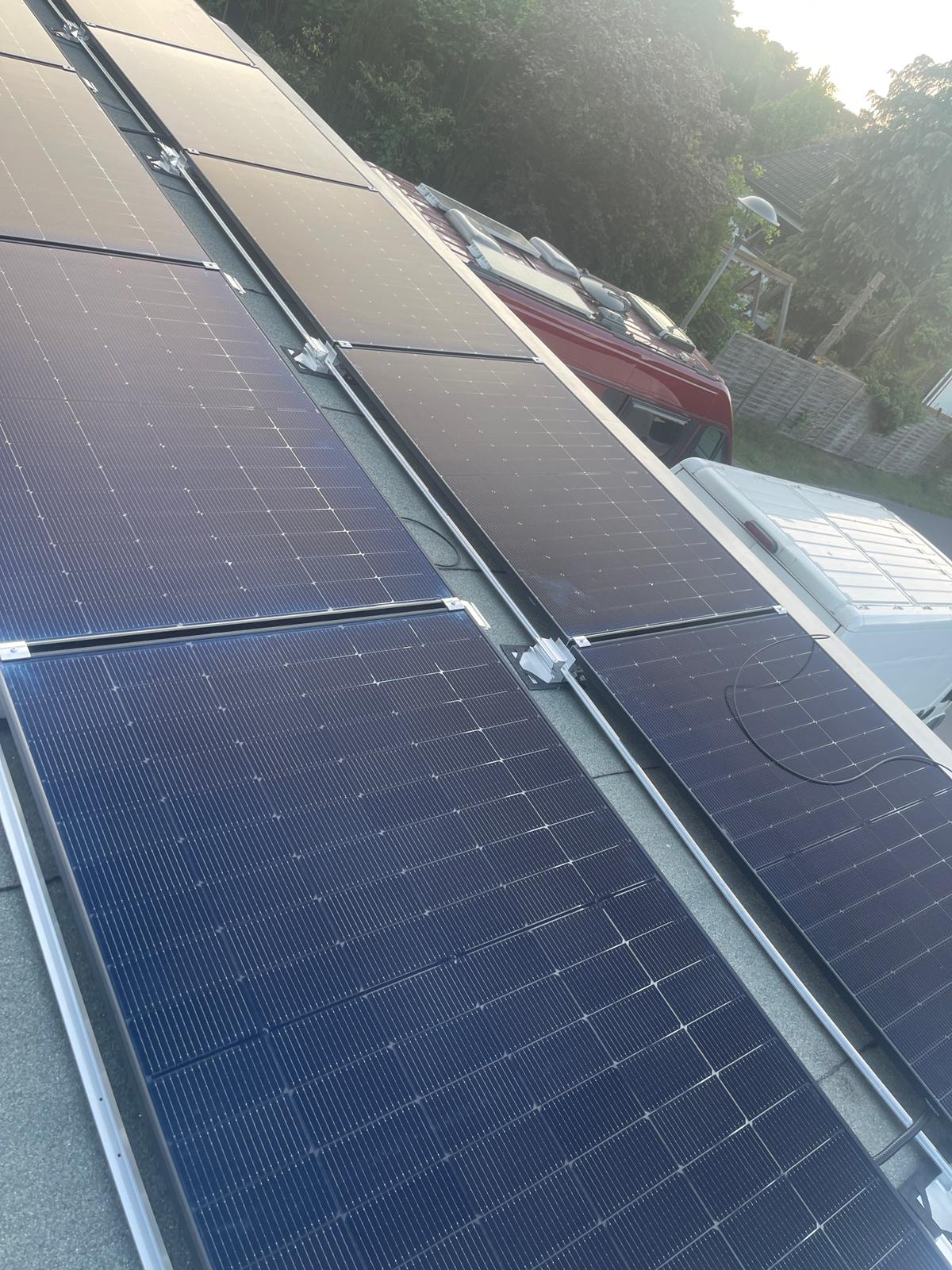 PV-Anlage auf Schrägdach